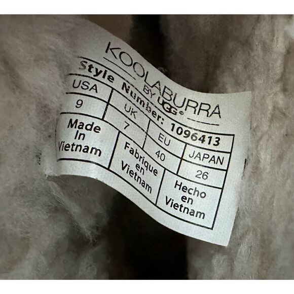 Koolaburra By UGG Koola Short Gray Suede Women's Boots US Size 9 1096413 - Picture 10 of 10